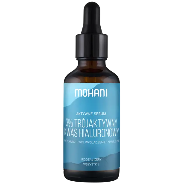 Mohani омолаживающая сыворотка с 3% гиалуроновой кислотой, 50 мл
Mohani омолаживающая сыворотка с 3% гиалуроновой кислотой, 50 мл