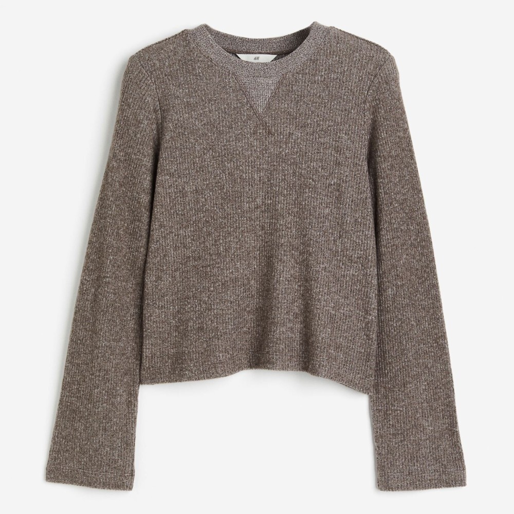 Топ H&M Striped, серо-коричневый
Топ H&M Striped, серо-коричневый