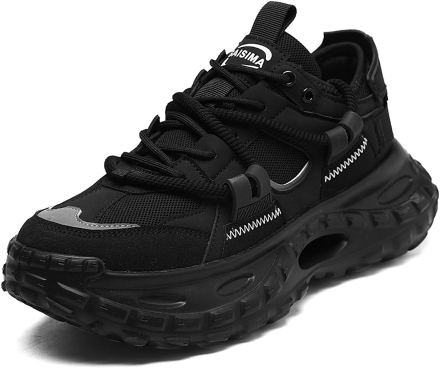 Мужские модные массивные кроссовки с платформой, увеличивающей рост, повседневные кеды-«папа», удобные на танкетке для ходьбы, вождения и спорта каждый день Netehadi, черный
Мужские модные массивные кроссовки с платформой, увеличивающей рост, повседневные кеды-«папа», удобные на танкетке для ходьбы, вождения и спорта каждый день Netehadi, черный