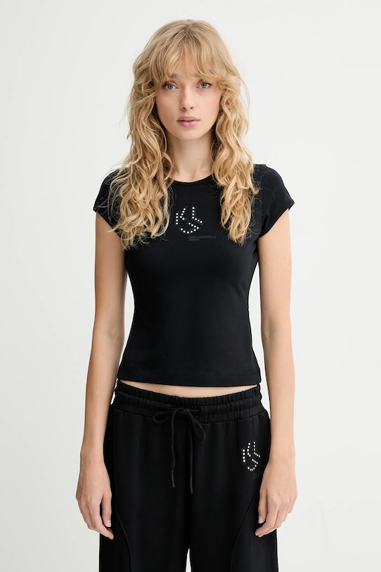 Футболка Karl Lagerfeld Jeans, черный
Футболка Karl Lagerfeld Jeans, черный