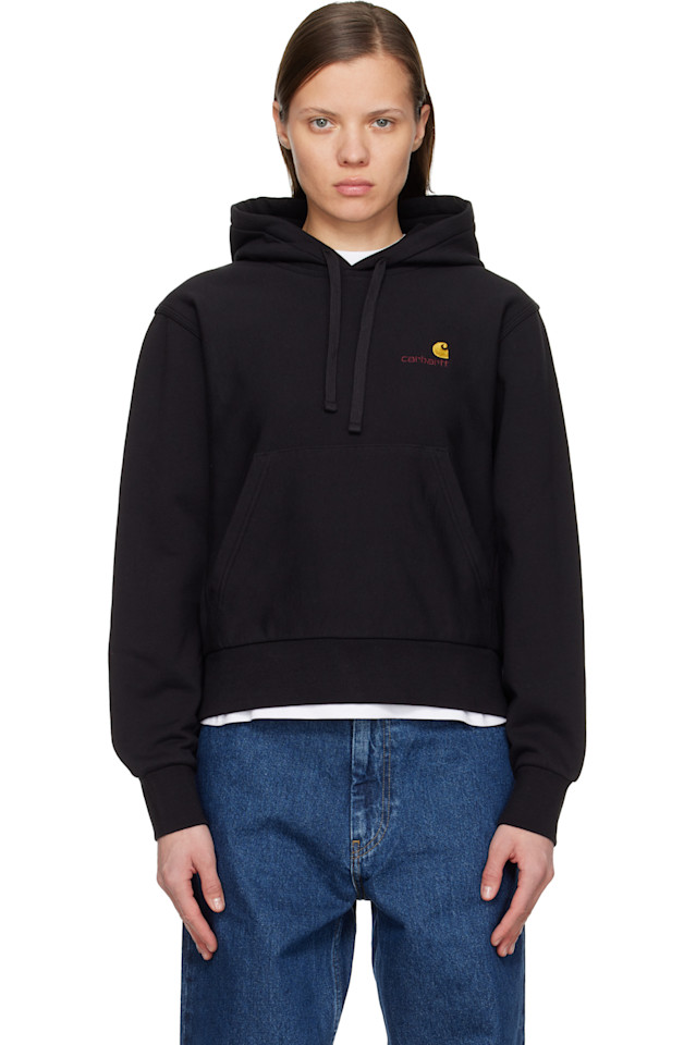 Толстовка с американским шрифтом Carhartt Work In Progress, черный
Толстовка с американским шрифтом Carhartt Work In Progress, черный