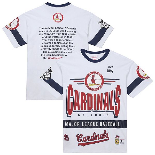 Мужская белая футболка st louis cardinals cooperstown collection team origins premium Mitchell & Ness
Мужская белая футболка st louis cardinals cooperstown collection team origins premium Mitchell & Ness