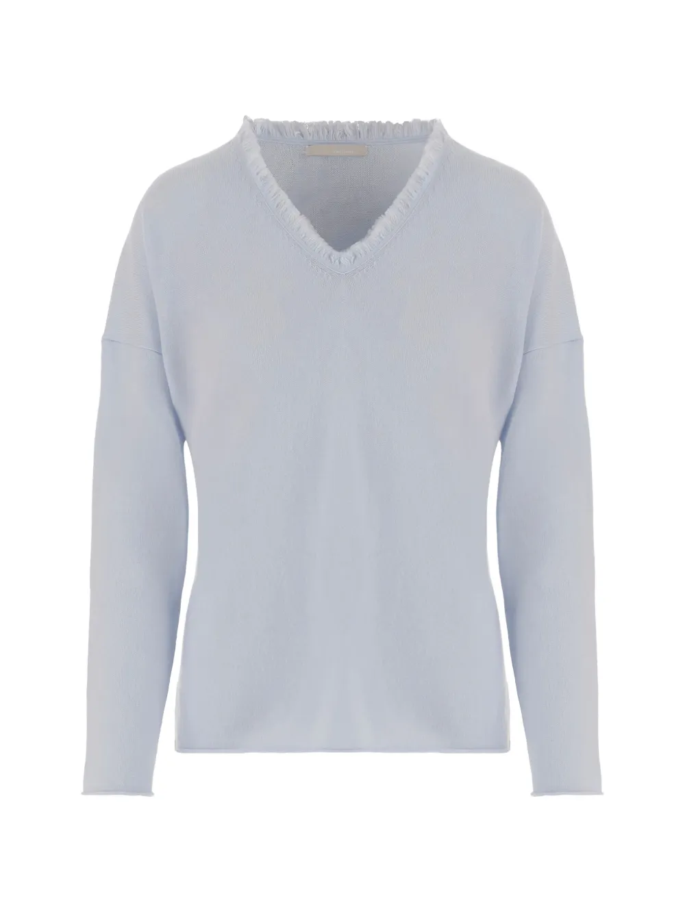 Свитер с бахромой на воротнике Allude, синий
Свитер с бахромой на воротнике Allude, синий