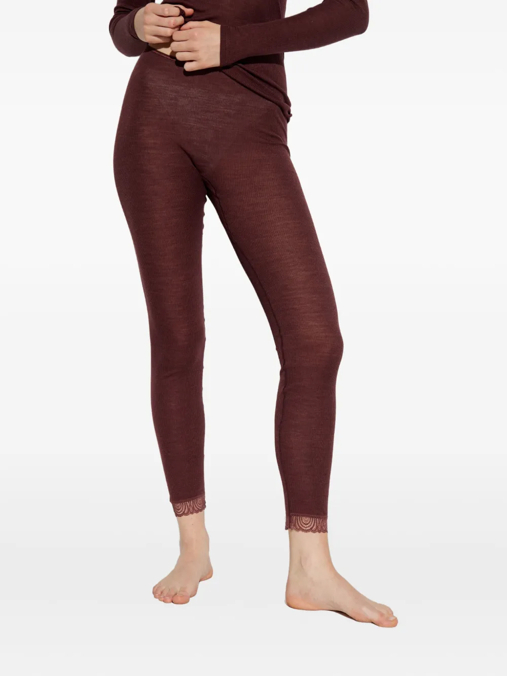 Кружевные леггинсы Hanro, коричневый
Кружевные леггинсы Hanro, коричневый