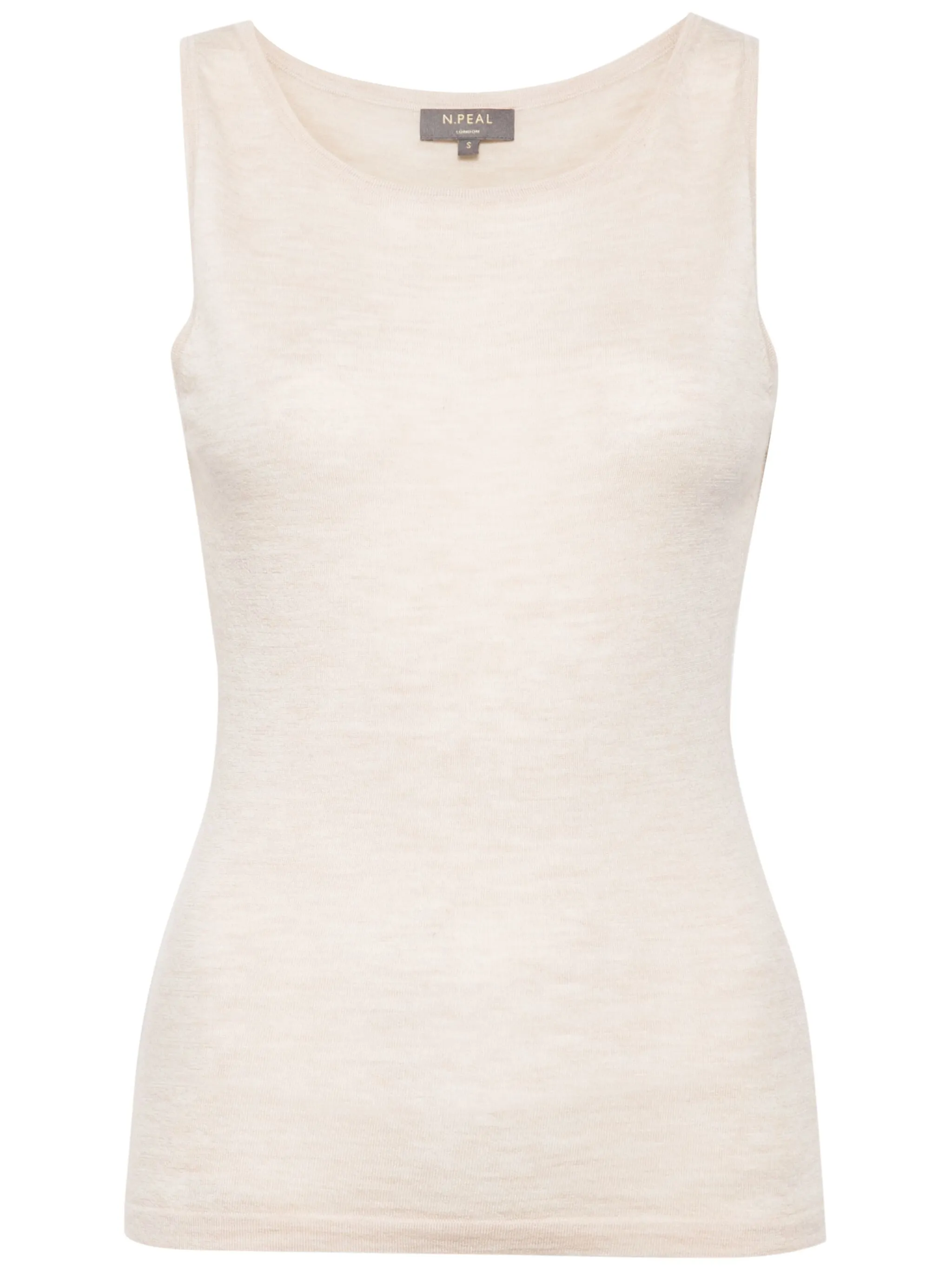 Топ с U-образным вырезом N.Peal, нейтральный
Топ с U-образным вырезом N.Peal, нейтральный