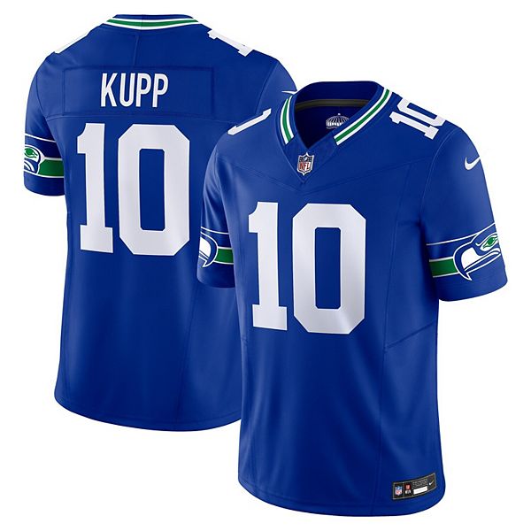 Мужская футболка Cooper Kupp Royal Seattle Seahawks Alternate Vapor FUSE Limited Nike
Мужская футболка Cooper Kupp Royal Seattle Seahawks Alternate Vapor FUSE Limited Nike