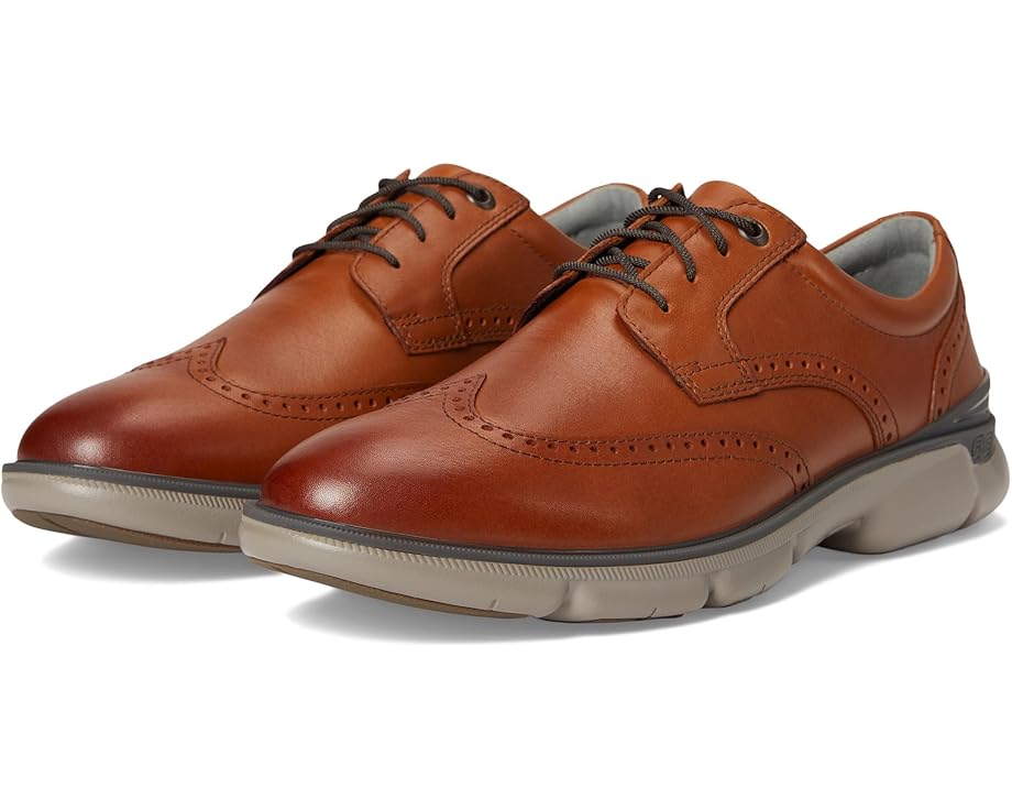 Оксфорды Johnston & Murphy Tanner Wingtip, желто-коричневый 
Оксфорды Johnston & Murphy Tanner Wingtip, желто-коричневый
