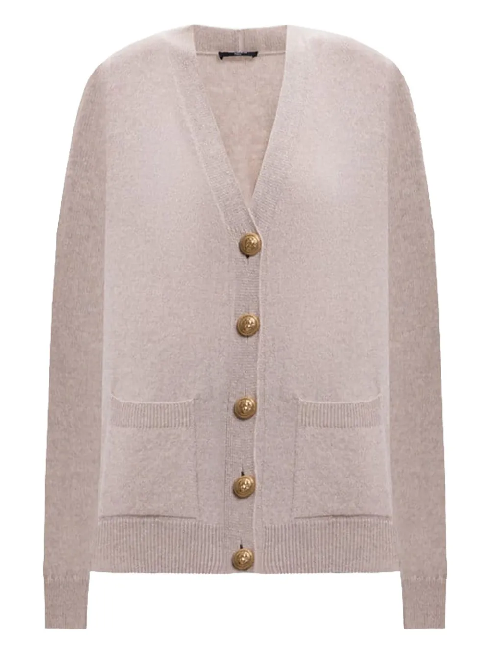 Кардиган с накладными карманами и пуговицами BALMAIN, нейтральный
Кардиган с накладными карманами и пуговицами BALMAIN, нейтральный