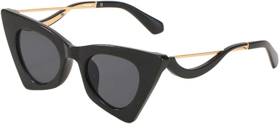 1 шт. Декоративные солнцезащитные очки «кошачий глаз» с защитой от УФ-излучения для мужчин и женщин, подходят для повседневной носки, активного отдыха и вечеринок FOMIYES, Black
1 шт. Декоративные солнцезащитные очки «кошачий глаз» с защитой от УФ-излучения для мужчин и женщин, подходят для повседневной носки, активного отдыха и вечеринок FOMIYES, Black