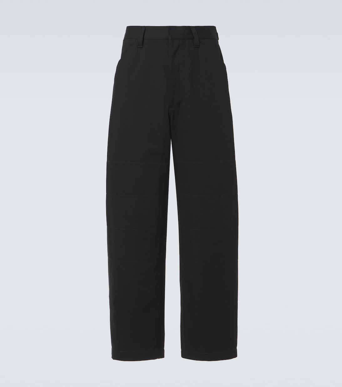 Хлопковые брюки-бочонки Lemaire, черный
Хлопковые брюки-бочонки Lemaire, черный