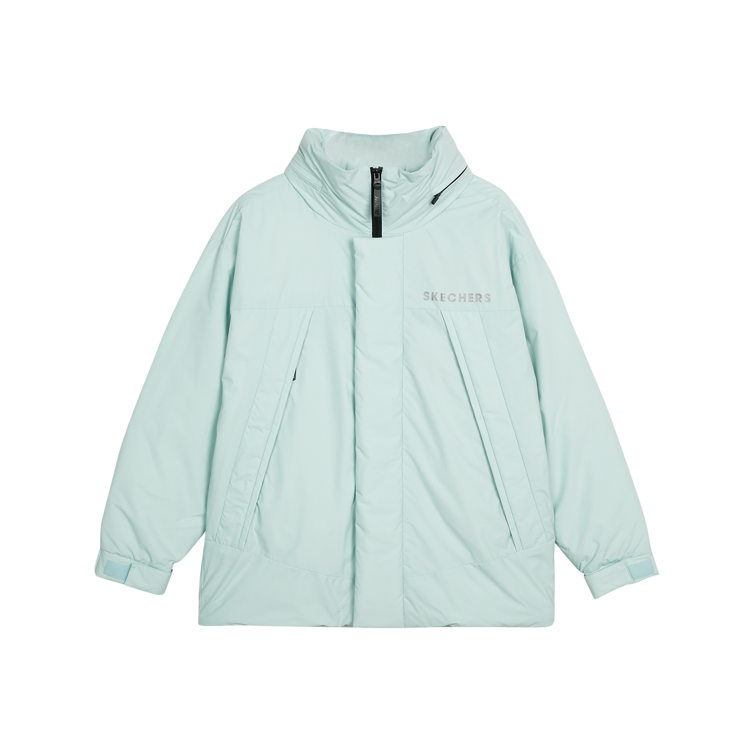 Skechers Цветная пуховая куртка для женщин Mint Blue
Skechers Цветная пуховая куртка для женщин Mint Blue