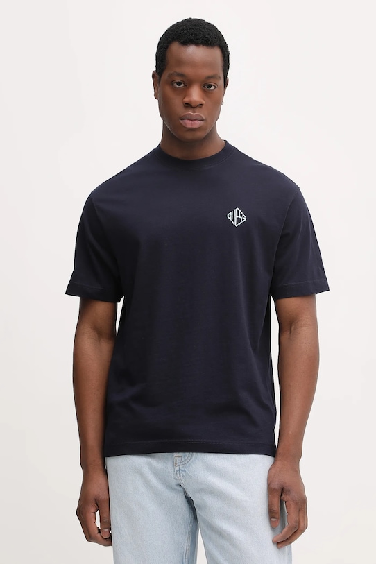 Хлопковая футболка Guess, темно-синий
Хлопковая футболка Guess, темно-синий