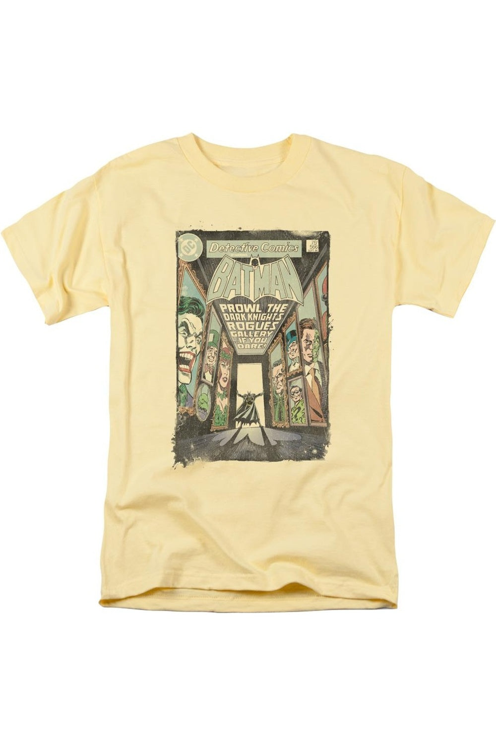 Футболка с коротким рукавом для взрослых с изображением обложки галереи Batman Rogues Gildan, цвет banana
Футболка с коротким рукавом для взрослых с изображением обложки галереи Batman Rogues Gildan, цвет banana