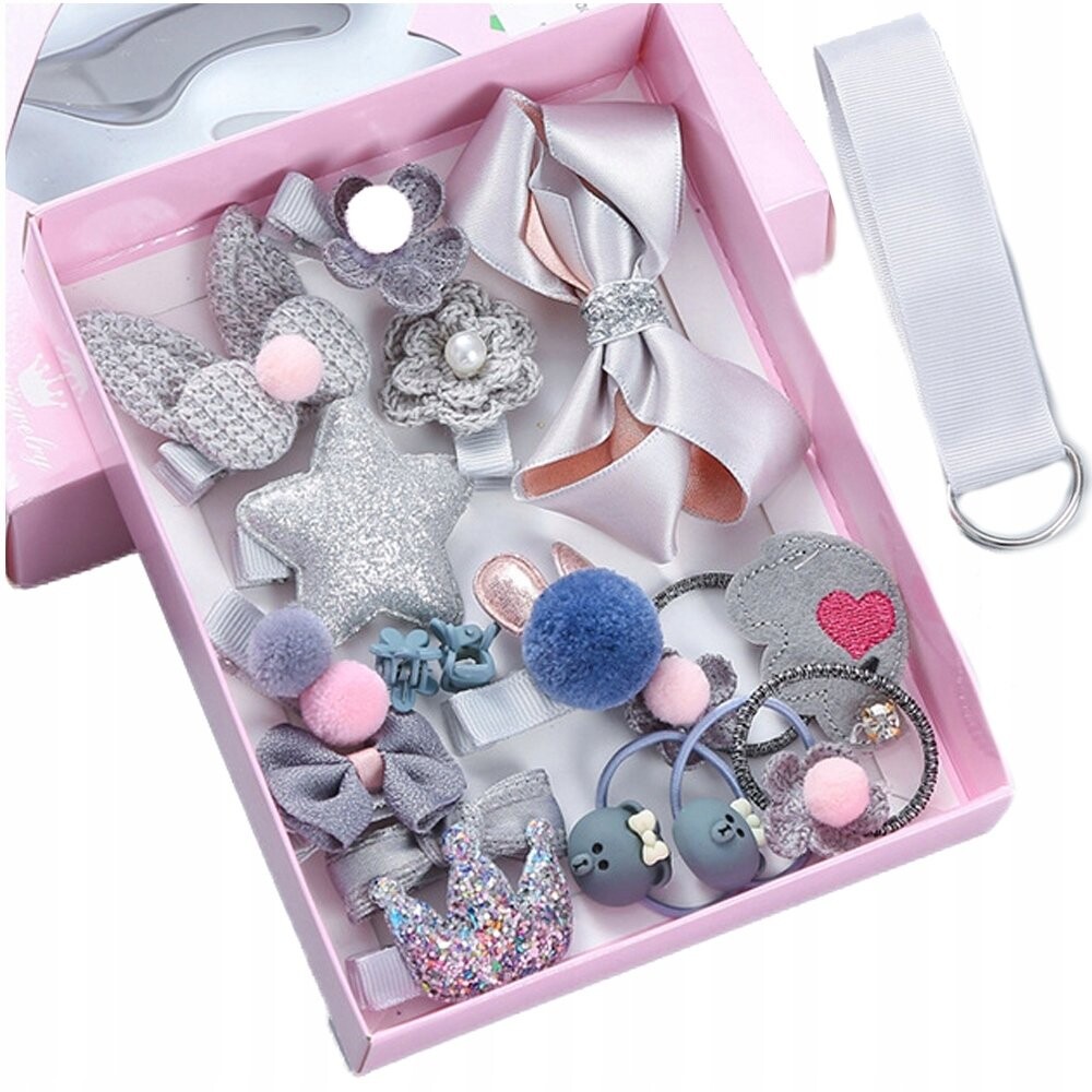 Набор для девочки, резинки для волос, заколки, подарок 4 Korbi
Набор для девочки, резинки для волос, заколки, подарок 4 Korbi