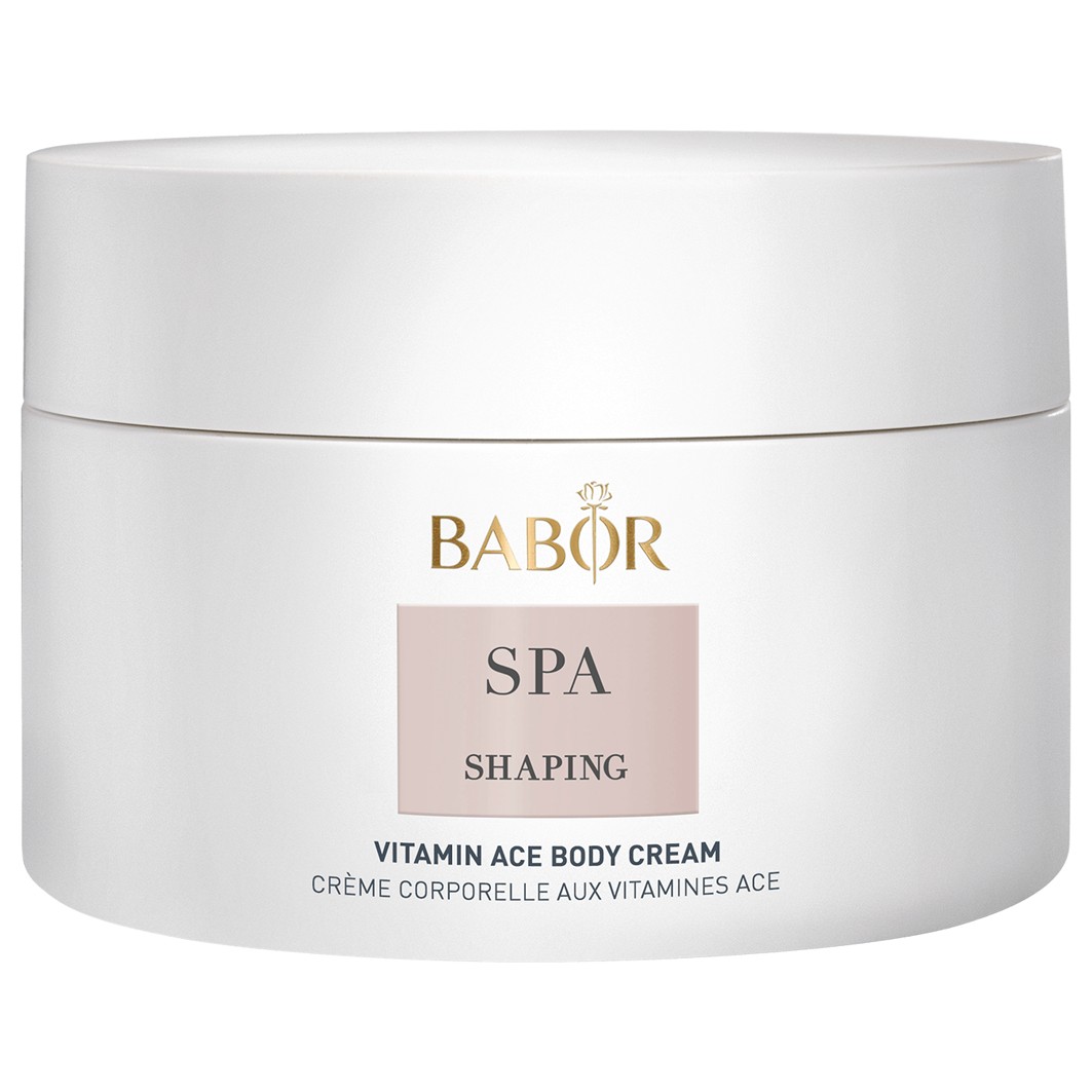 Лосьон для тела spa shaping vitamin ace body cream Babor, объем 200 мл
Лосьон для тела spa shaping vitamin ace body cream Babor, объем 200 мл