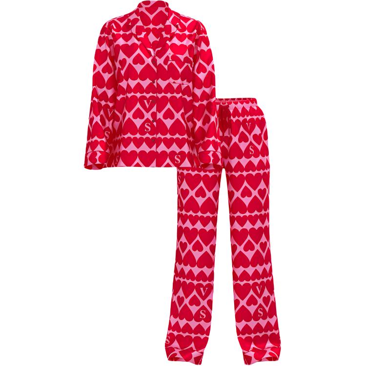 Victoria's Secret Женский комплект пижамы красный
Victoria's Secret Женский комплект пижамы красный