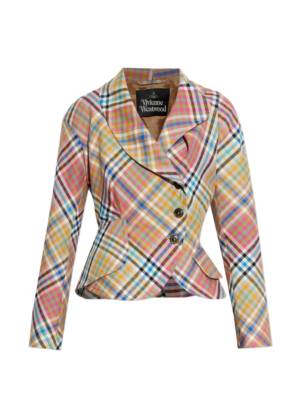 Клетчатый пиджак Vivienne Westwood, розовый
Клетчатый пиджак Vivienne Westwood, розовый