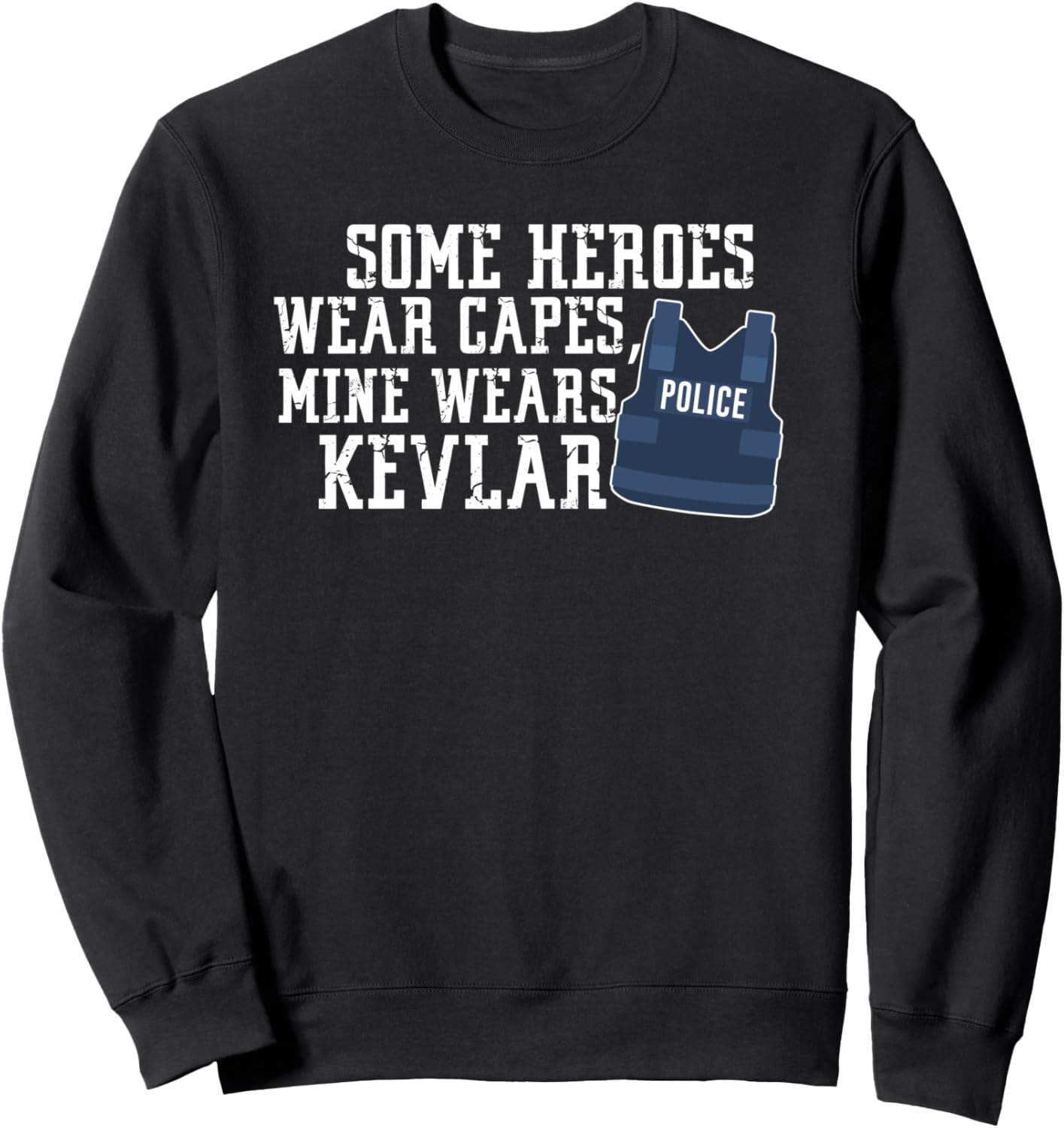 Толстовка с изображением полицейского для жены или девушки Police Officer Law Enforcement Policeman Designs, черный
Толстовка с изображением полицейского для жены или девушки Police Officer Law Enforcement Policeman Designs, черный