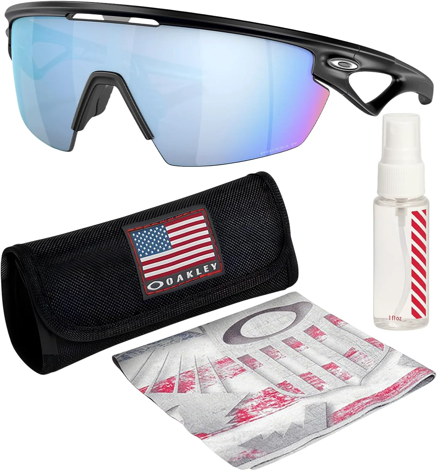 Солнцезащитные очки Oakley SPHAERA OO9403 прямоугольной формы в комплекте с фирменным набором для очков, Matte Black Frame | Prizm Deep Water Polarized Lens
Солнцезащитные очки Oakley SPHAERA OO9403 прямоугольной формы в комплекте с фирменным набором для очков, Matte Black Frame | Prizm Deep Water Polarized Lens