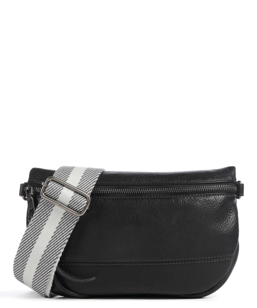 Дорогая сумка через плечо из зерненой кожи Fredsbruder, черный 
Дорогая сумка через плечо из зерненой кожи Fredsbruder, черный