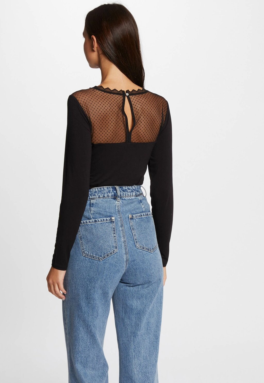 Топ с длинными рукавами MORGAN Morgan, черный
Топ с длинными рукавами MORGAN Morgan, черный