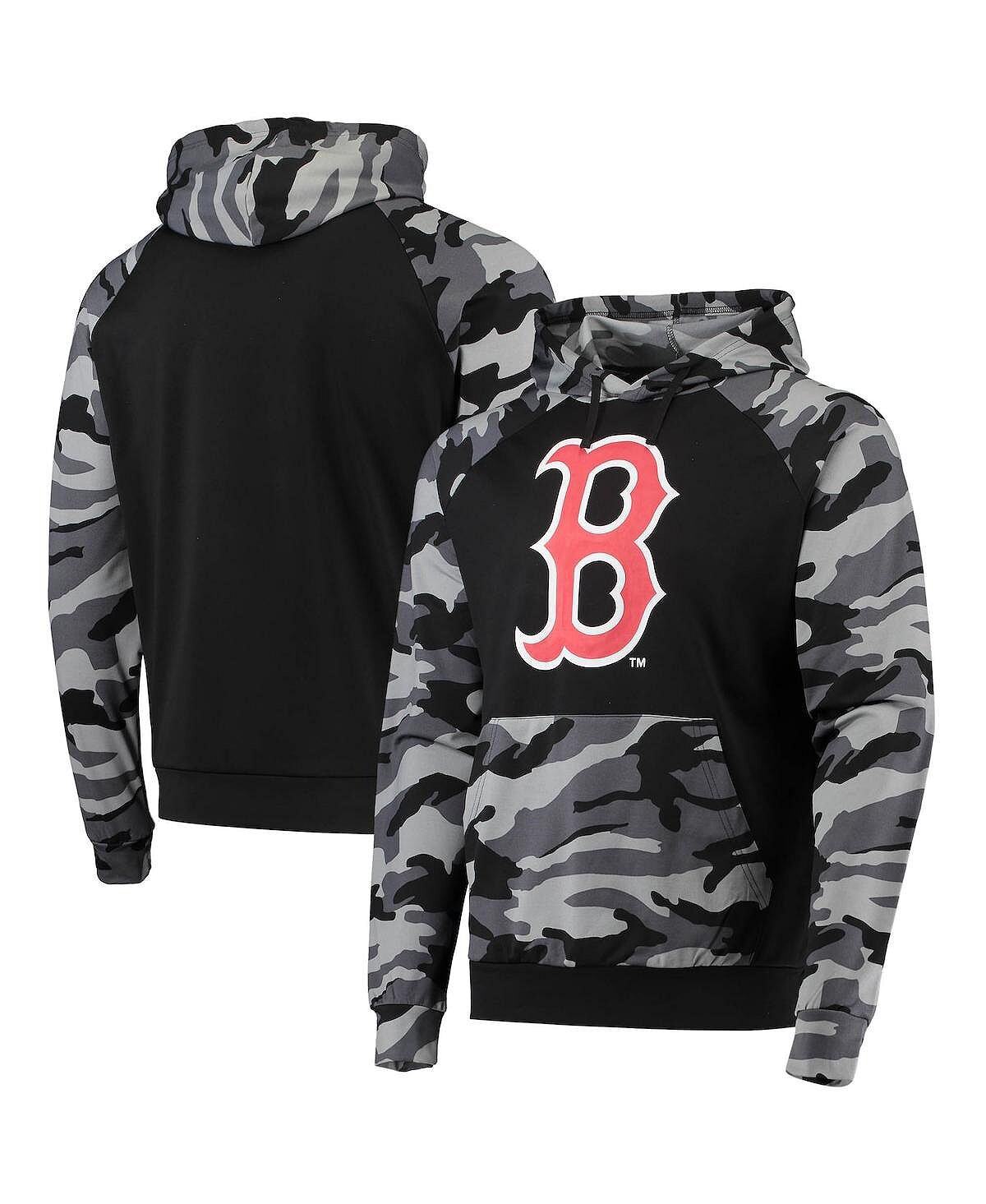 Мужская черная толстовка с капюшоном boston red sox camo raglan pullover FOCO, черный
Мужская черная толстовка с капюшоном boston red sox camo raglan pullover FOCO, черный
