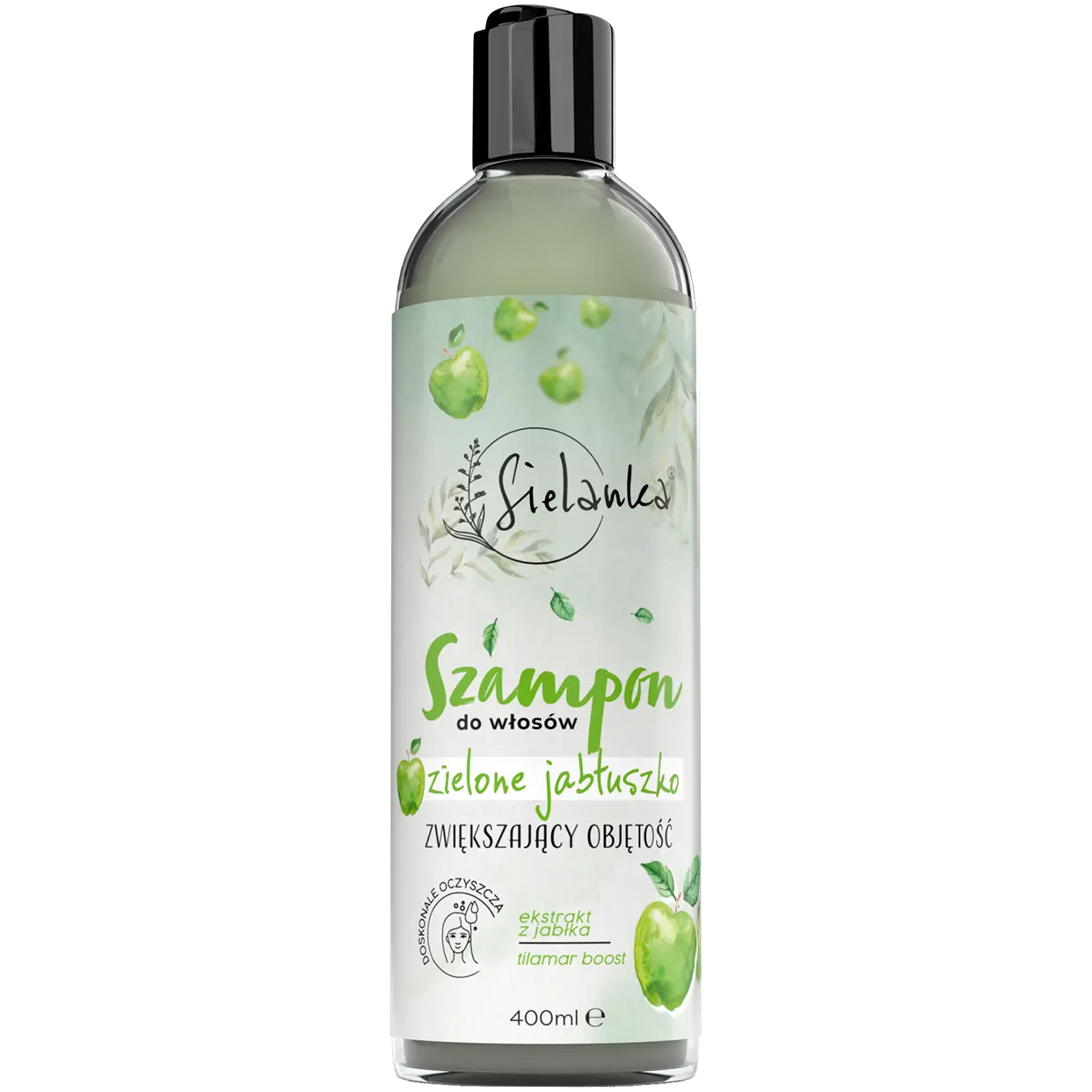 Sielanka Zielone Jabłuszko Шампунь для объема волос, 400 мл
Sielanka Zielone Jabłuszko Шампунь для объема волос, 400 мл