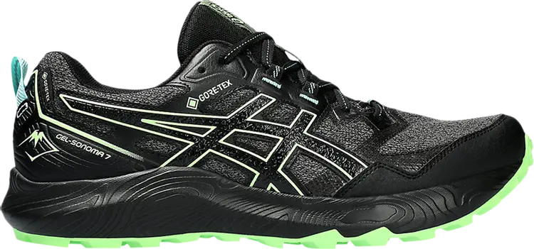 Кроссовки Gel Sonoma 7 GORE-TEX 'Black Illuminate Green', черный 
Кроссовки Gel Sonoma 7 GORE-TEX 'Black Illuminate Green', черный