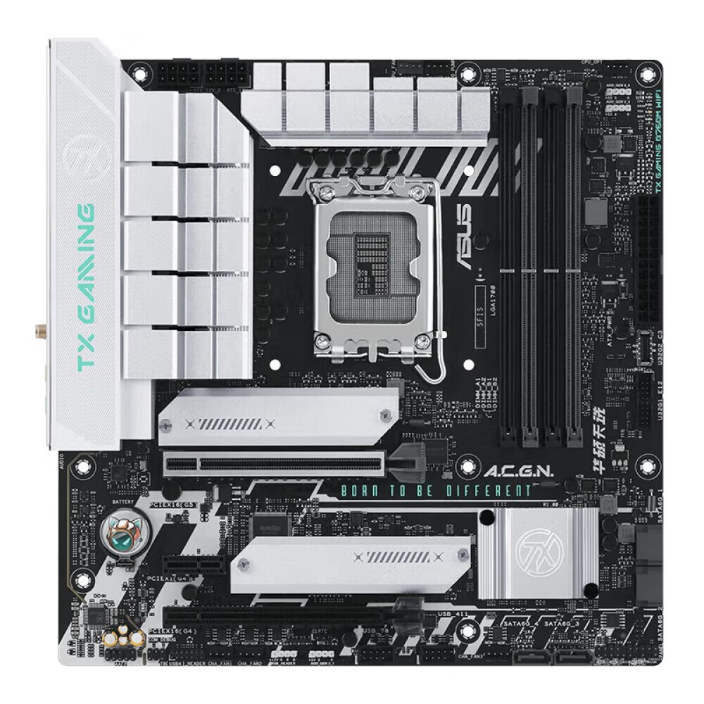 Материнская плата Asus TX GAMING B760M WIFI, LGA1700, DDR5 
Материнская плата Asus TX GAMING B760M WIFI, LGA1700, DDR5