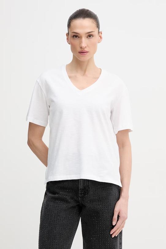 Хлопковая футболка United Colors of Benetton, белый
Хлопковая футболка United Colors of Benetton, белый