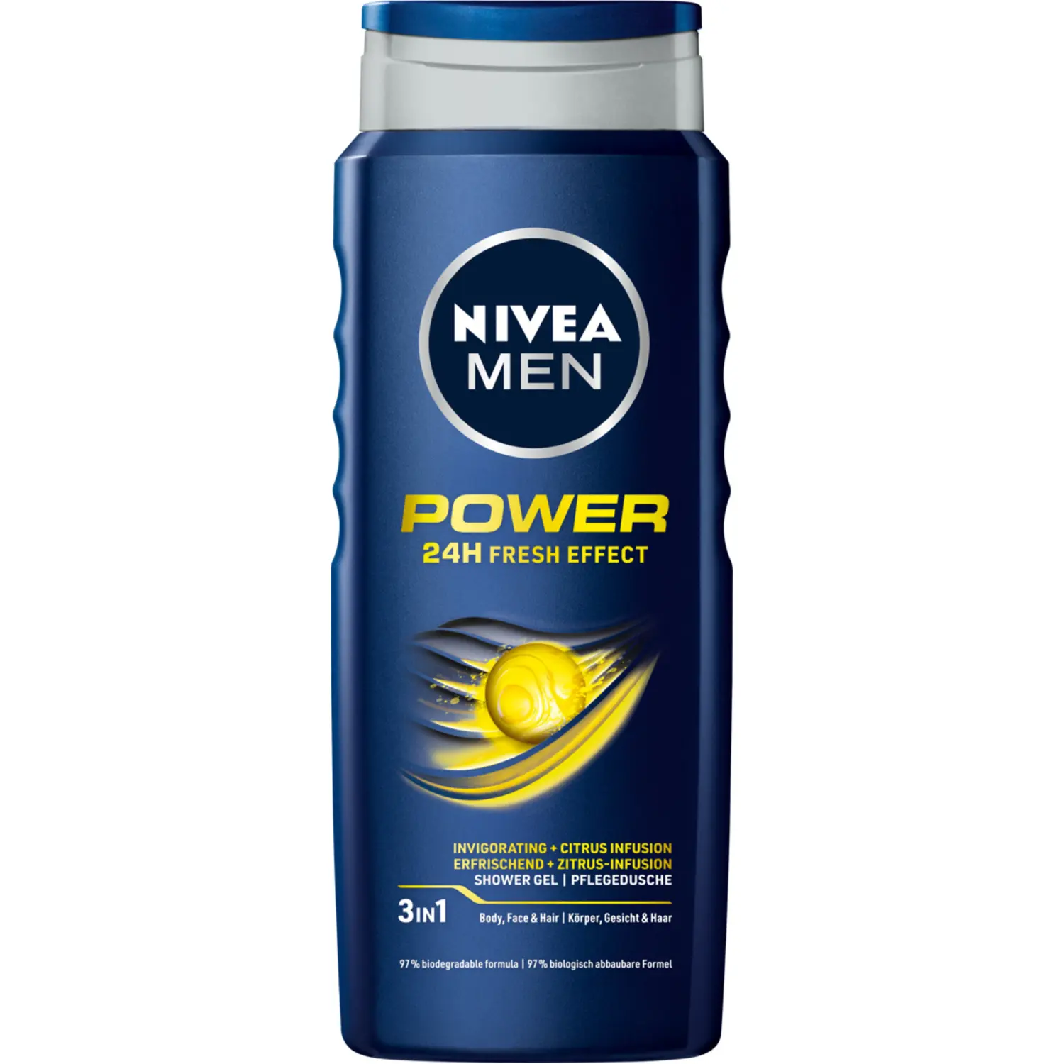 Nivea MEN Power Fresh освежающий гель для душа для мужчин, 500 мл
Nivea MEN Power Fresh освежающий гель для душа для мужчин, 500 мл
