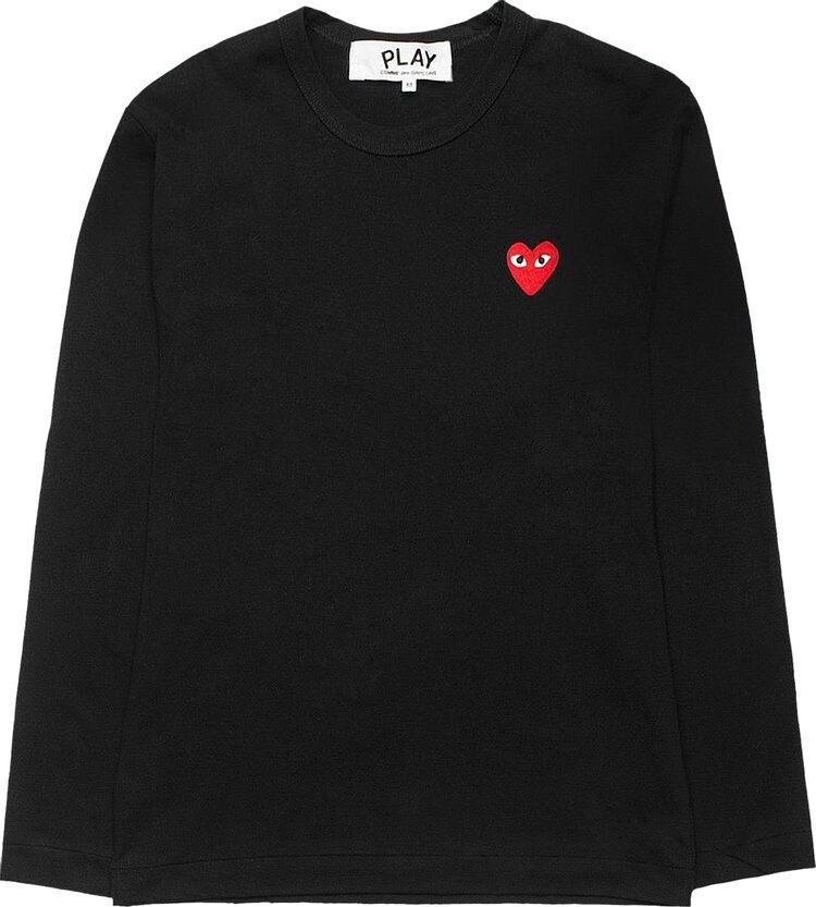 Футболка Comme des Garçons PLAY Long-Sleeve T-Shirt 'Black', черный
Футболка Comme des Garçons PLAY Long-Sleeve T-Shirt 'Black', черный