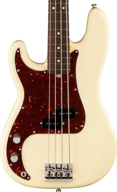 Бас-гитара Fender American Professional II Precision Bass для левшей — олимпийский белый с накладкой из палисандра 0193940705
Бас-гитара Fender American Professional II Precision Bass для левшей — олимпийский белый с накладкой из палисандра 0193940705