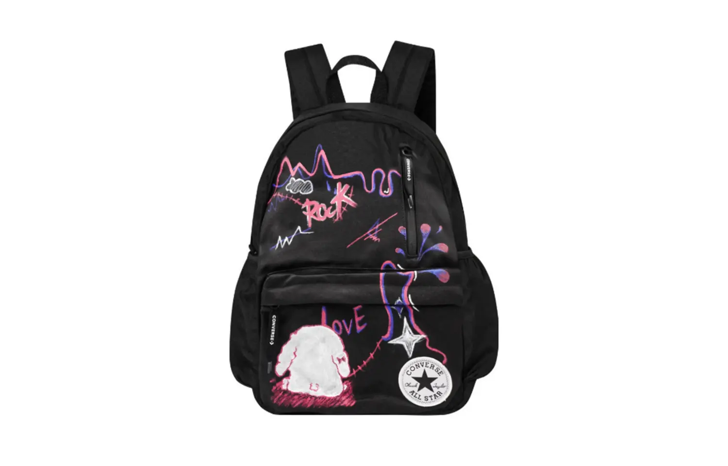 Converse Полиэстеровый рюкзак среднего размера унисекс черный, Black
Converse Полиэстеровый рюкзак среднего размера унисекс черный, Black