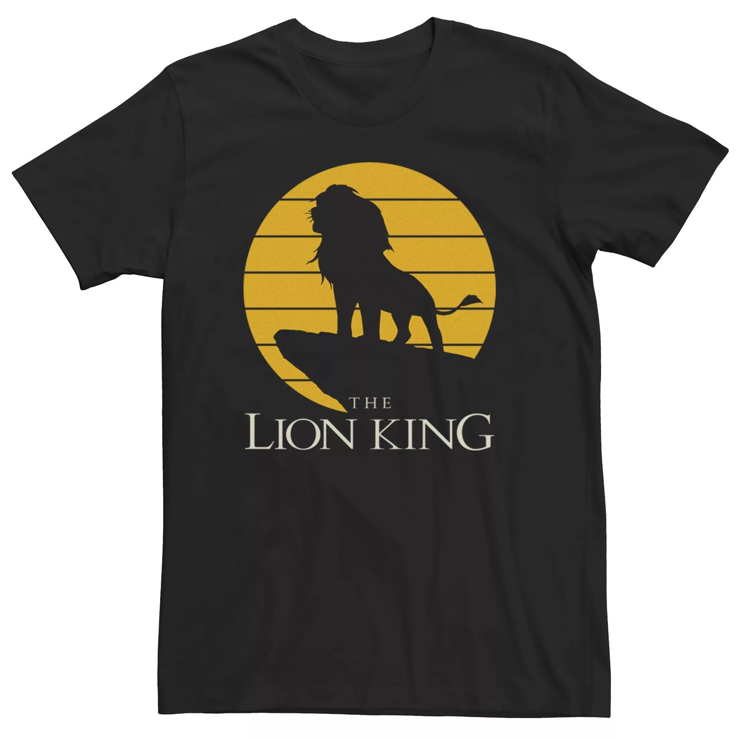 Мужская футболка с силуэтом Disney's The Lion King в стиле ретро Sunset Simba Pride Rock Licensed Character
Мужская футболка с силуэтом Disney's The Lion King в стиле ретро Sunset Simba Pride Rock Licensed Character