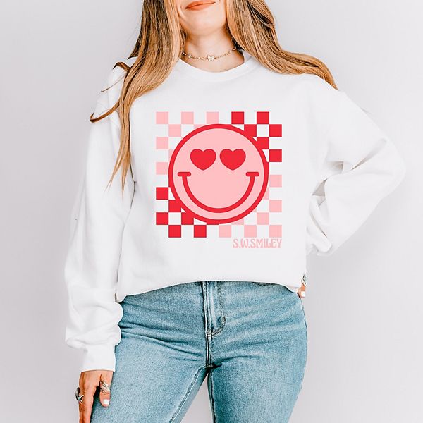 SWSmiley checkered heart eyes smiley - женский графический свитшот Simply Sage Market, White, Белый, SWSmiley checkered heart eyes smiley - женский графический свитшот Simply Sage Market, White
SWSmiley checkered heart eyes smiley - женский графический свитшот Simply Sage Market, White, Белый, SWSmiley checkered heart eyes smiley - женский графический свитшот Simply Sage Market, White