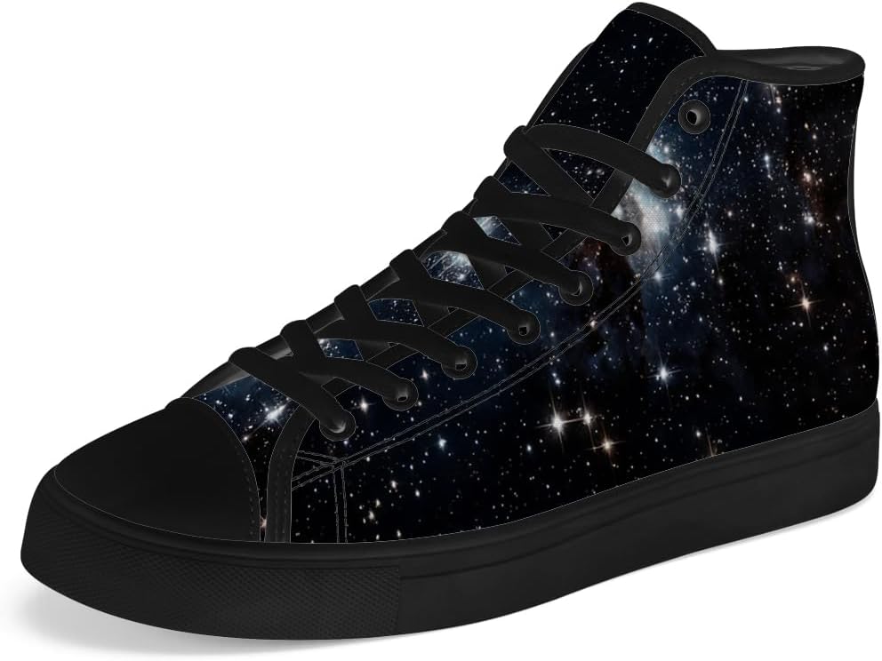Кеды Chebing Galaxy на высокой подошве из ткани, высокие кроссовки на шнуровке, повседневная обувь, подарок для мужчин и женщин, черный
Кеды Chebing Galaxy на высокой подошве из ткани, высокие кроссовки на шнуровке, повседневная обувь, подарок для мужчин и женщин, черный
