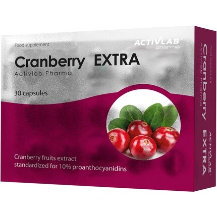 Pharma Cranberry Extra 10% PAC 30 капсул Activlab
Pharma Cranberry Extra 10% PAC 30 капсул Activlab