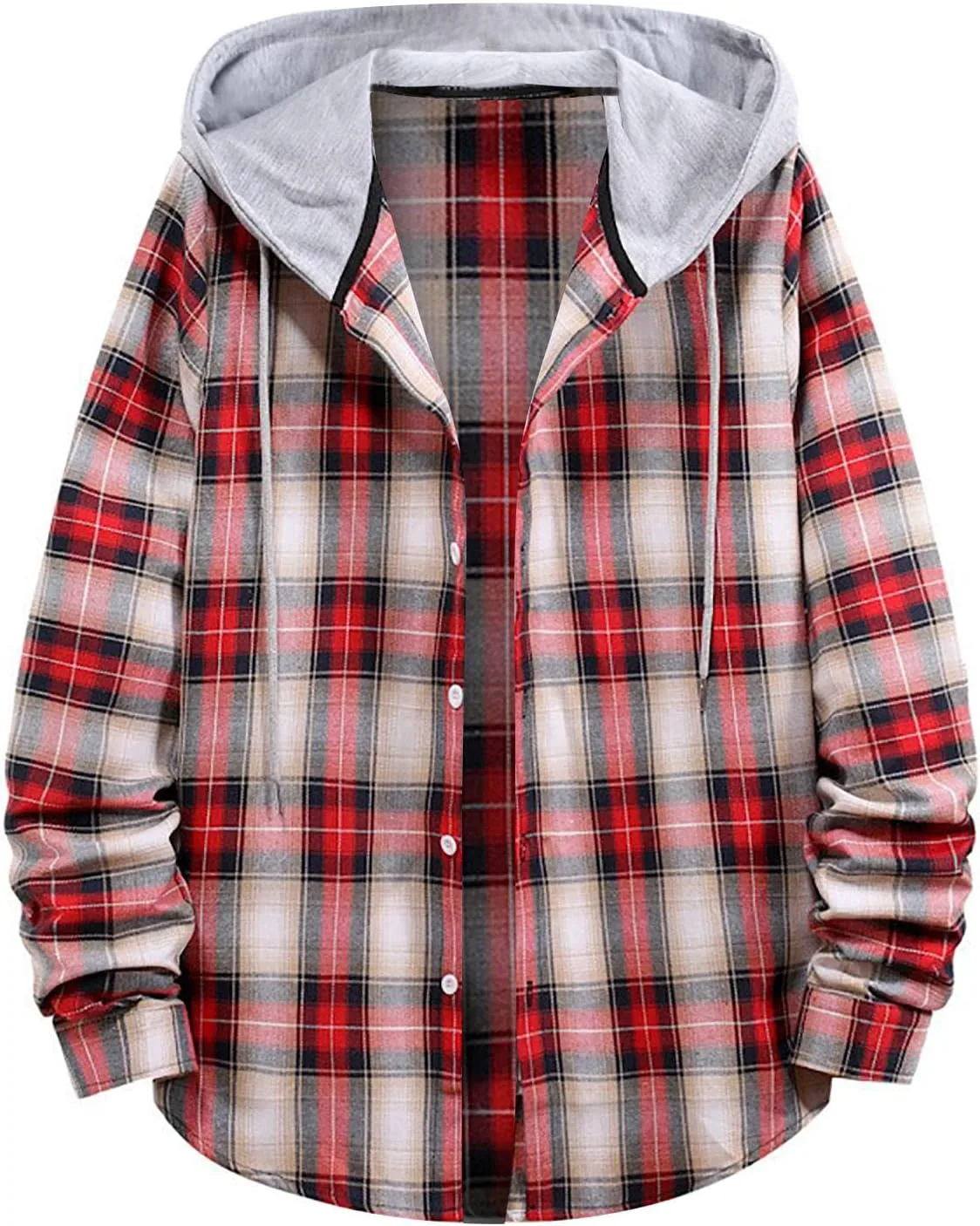 Мужская рубашка Buffalo Plaid с капюшоном Muscularfit
Мужская рубашка Buffalo Plaid с капюшоном Muscularfit