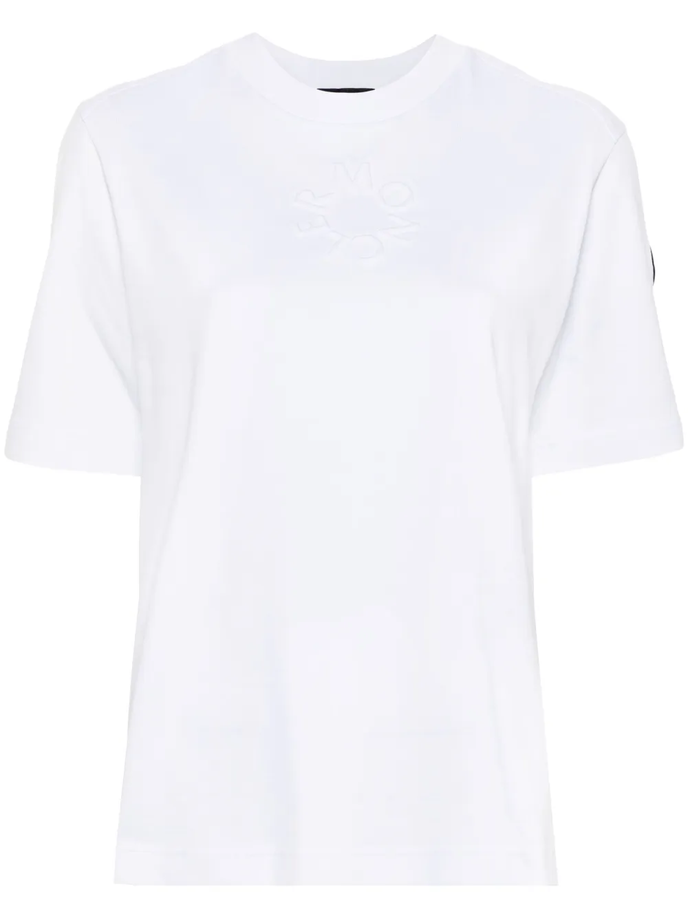 Футболка с тисненым логотипом MONCLER, белый
Футболка с тисненым логотипом MONCLER, белый