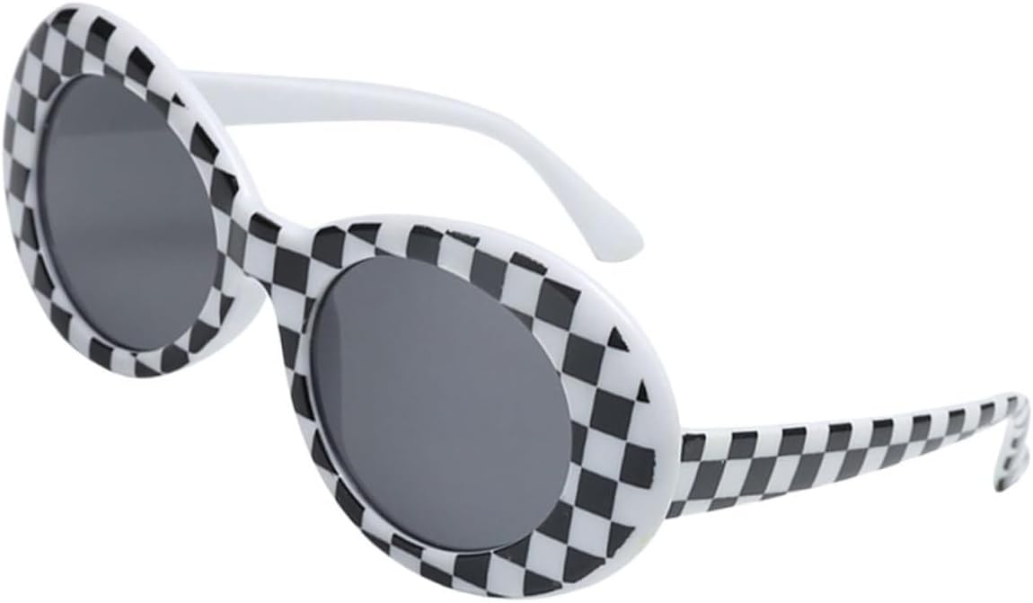 Винтажные овальные солнцезащитные очки minkissy в клетку для женщин и мужчин, ретро-хип-хоп в инопланетном стиле, с белой сетчатой оправой и полностью серыми линзами, аксессуары для путешествий и вечеринок, Multi
Винтажные овальные солнцезащитные очки minkissy в клетку для женщин и мужчин, ретро-хип-хоп в инопланетном стиле, с белой сетчатой оправой и полностью серыми линзами, аксессуары для путешествий и вечеринок, Multi