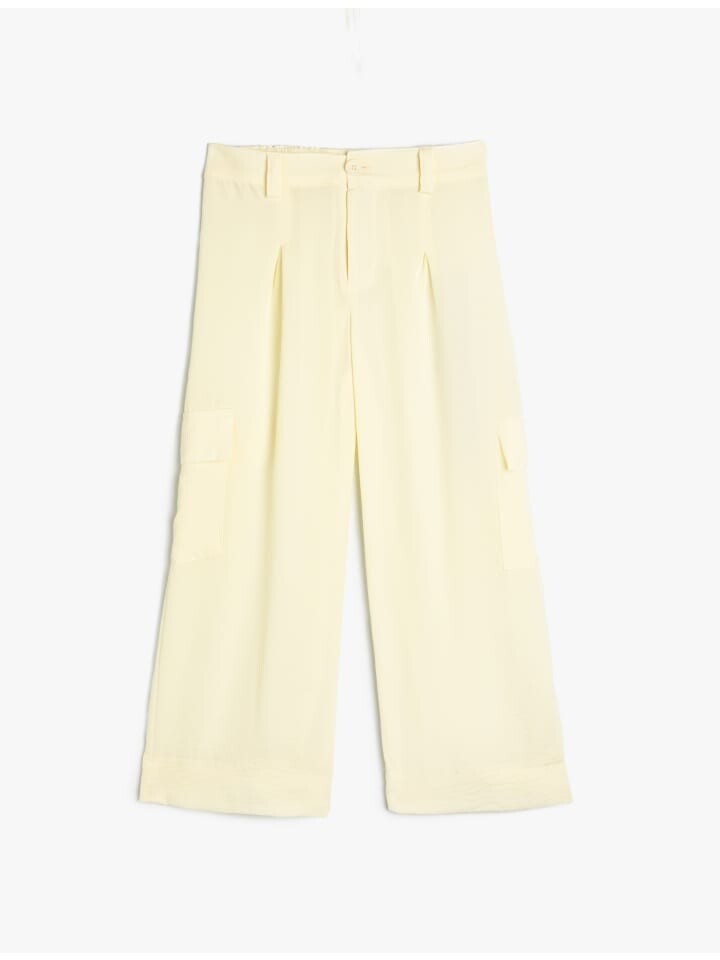 Тканевые брюки KOTON, экрю
Тканевые брюки KOTON, экрю