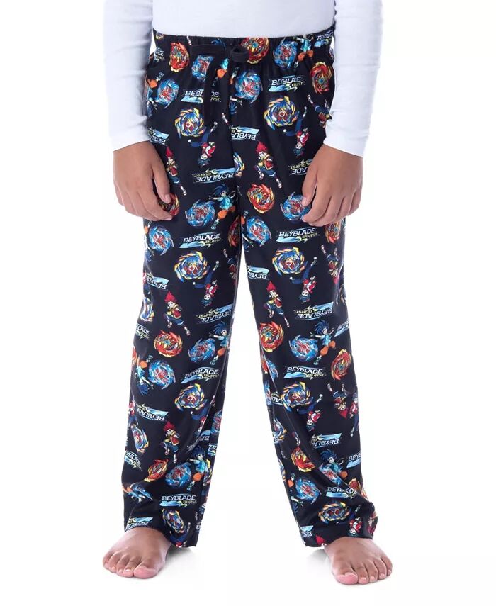 Пижамные штаны с героями мультфильмов Boys Burst Super King Spinner Tops Beyblade, черный
Пижамные штаны с героями мультфильмов Boys Burst Super King Spinner Tops Beyblade, черный