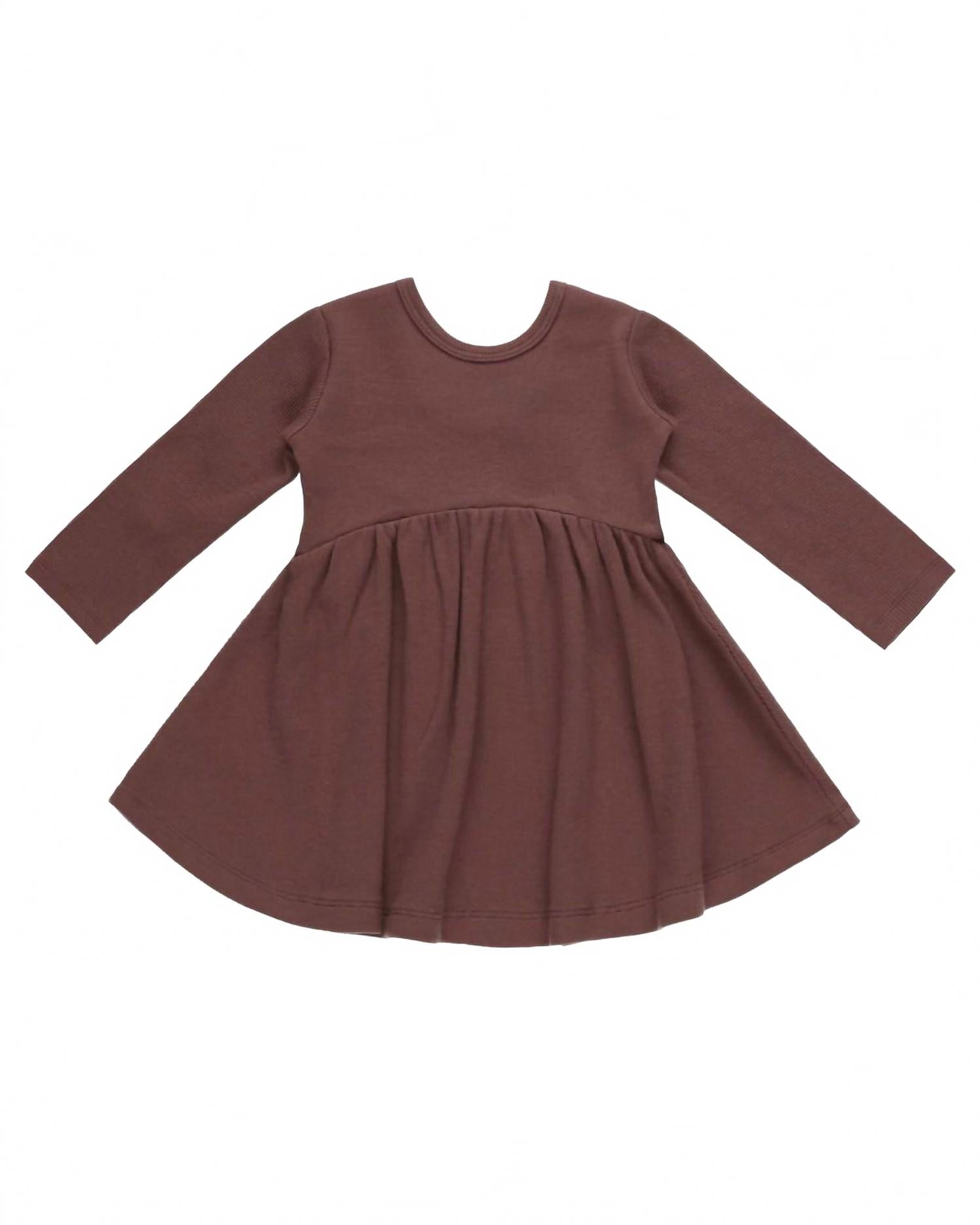 Детское платье с длинными рукавами и рубчиками в сливовом цвете Quincy Mae, Plum
Детское платье с длинными рукавами и рубчиками в сливовом цвете Quincy Mae, Plum