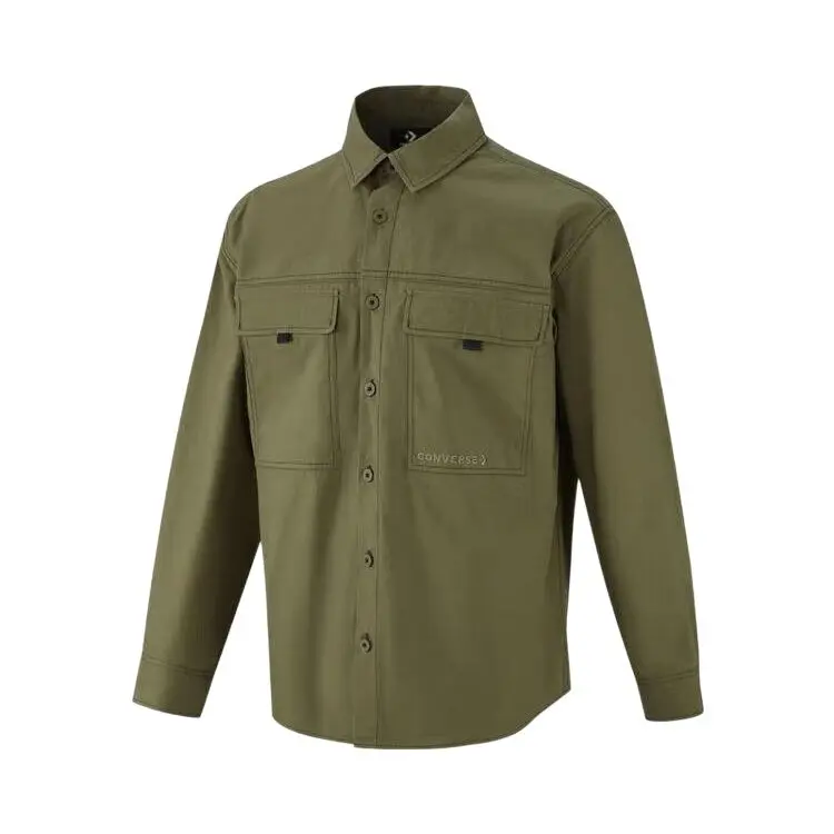 Converse Мужская рубашка оливкового цвета
Converse Мужская рубашка оливкового цвета