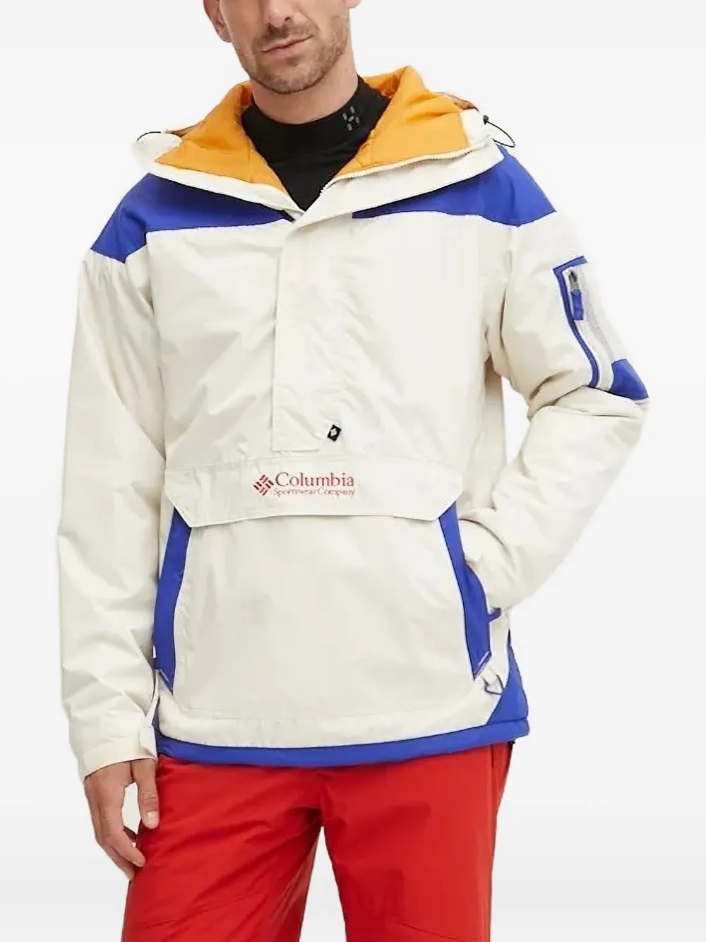 Куртка Challenger II с полумолнией Columbia, белый 
Куртка Challenger II с полумолнией Columbia, белый