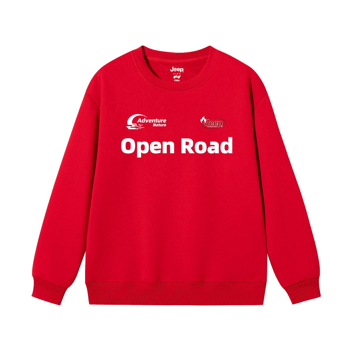 Детская толстовка с круглым вырезом утолщенная Jeep, new year красный fleece-lined
Детская толстовка с круглым вырезом утолщенная Jeep, new year красный fleece-lined