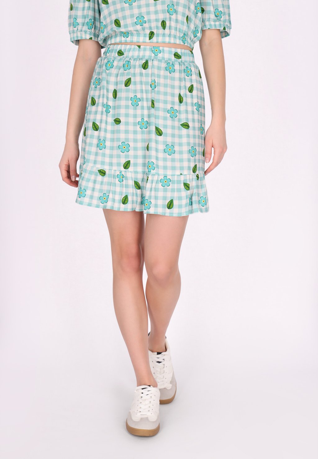 Юбка А-силуэта myMo, бирюзовый
Юбка А-силуэта myMo, бирюзовый