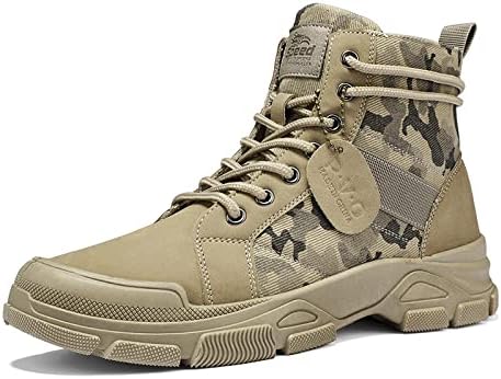 Мужские короткие ботинки из канвы с толстой подошвой- прочная зимняя обувь Hoalox, бежевый
Мужские короткие ботинки из канвы с толстой подошвой- прочная зимняя обувь Hoalox, бежевый