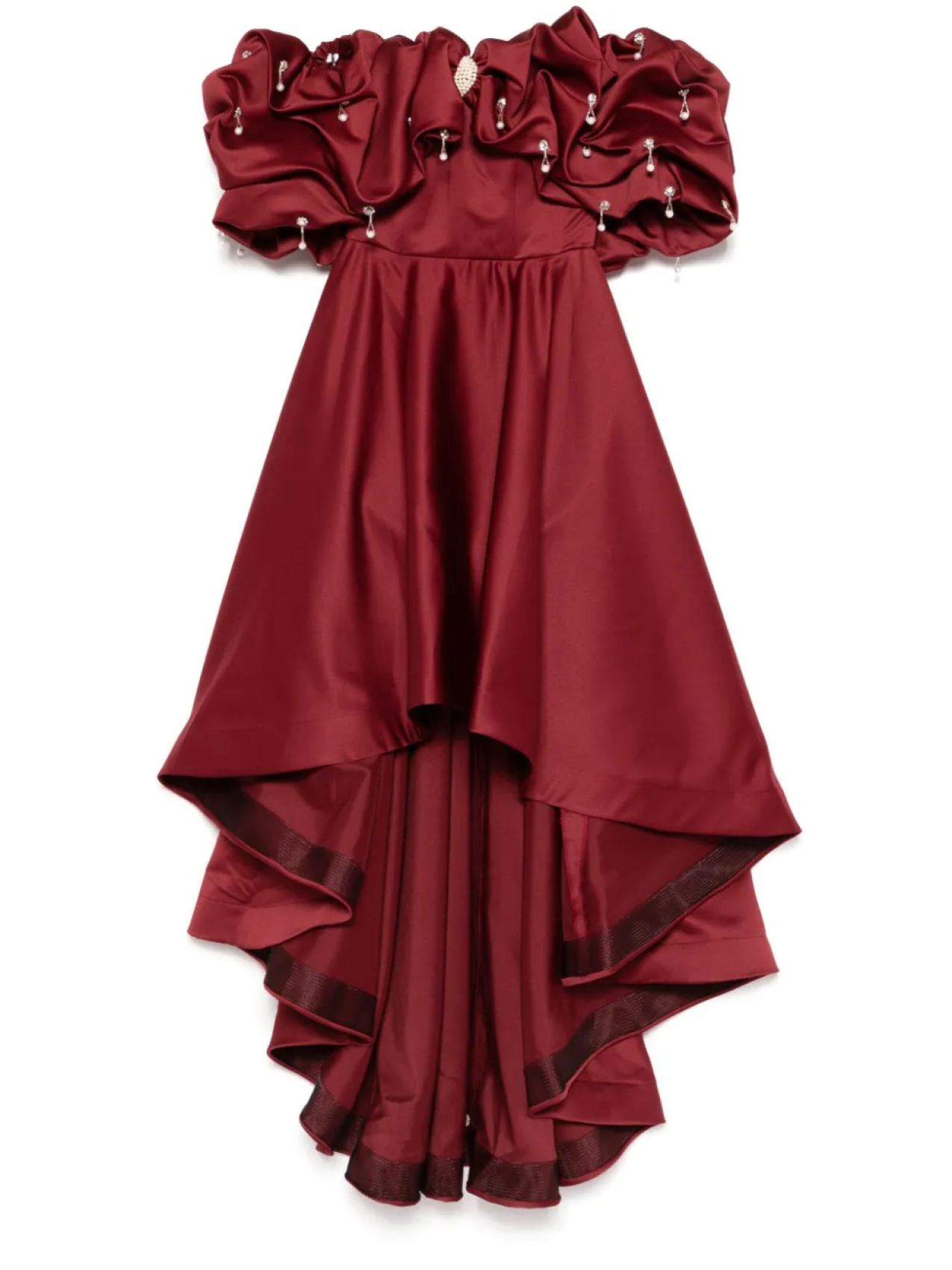 AAVVA вечернее платье с открытыми плечами, красный
AAVVA вечернее платье с открытыми плечами, красный